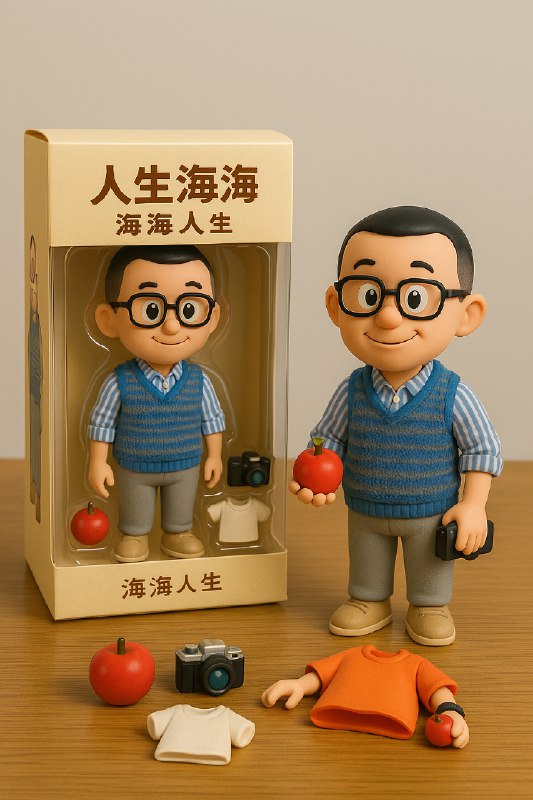 如何用 4o 生成角色手办？刚给老领导整了一个，他说「好喜欢」